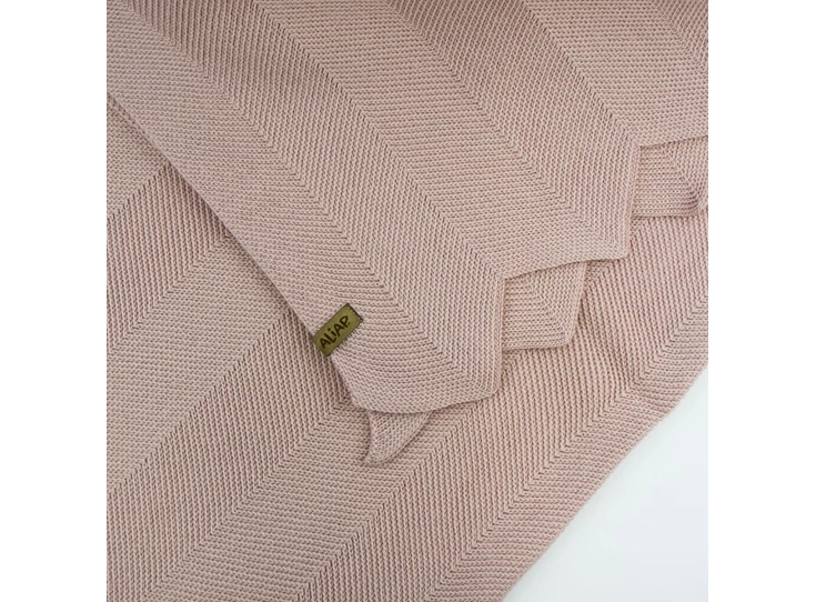 Gebreid-deken-100-Merino-Wol-75x100cm-Pink