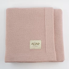 Gebreid-deken-100-Merino-Wol-75x100cm-Pink