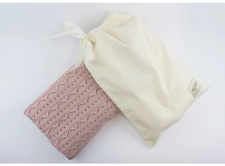 Gebreid-deken-100-Merino-Wol-75x100cm-Pink