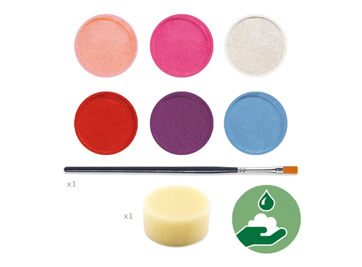 Gezichtsverf-Pallet-6-kleuren-Sweet