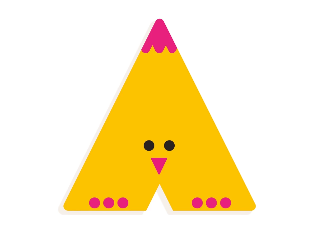 Grafisch-Dierenletters-A