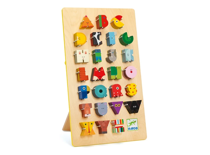 Grafisch-Dierenletters-D