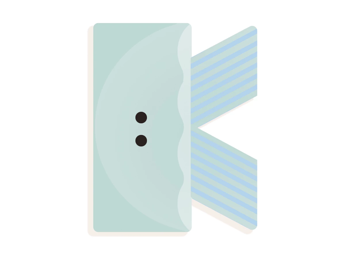 Grafisch-Dierenletters-K