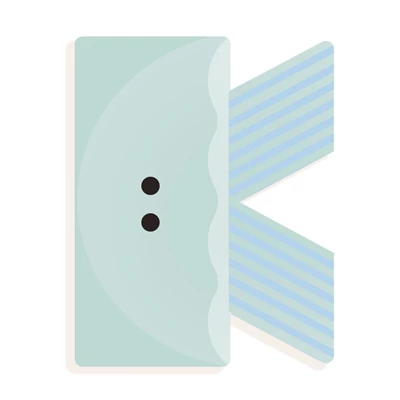 Grafisch-Dierenletters-K