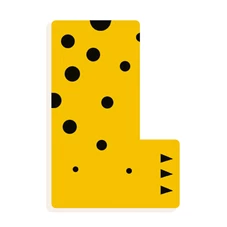 Grafisch-Dierenletters-L