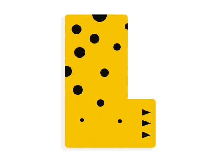 Grafisch-Dierenletters-L