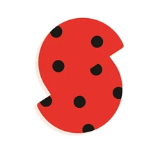 Grafisch-Dierenletters-S