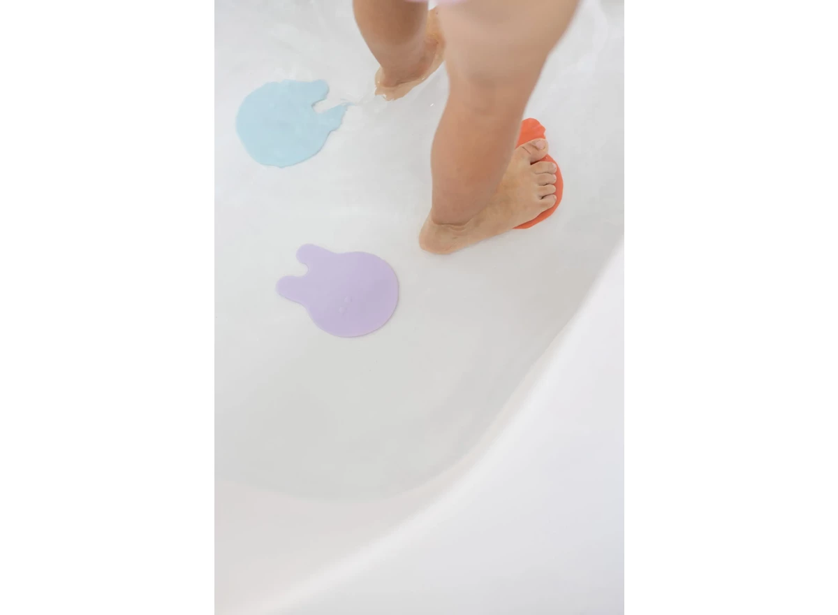 Grippi-non-slip-bath-buddies-Jellyfish-blue-orange