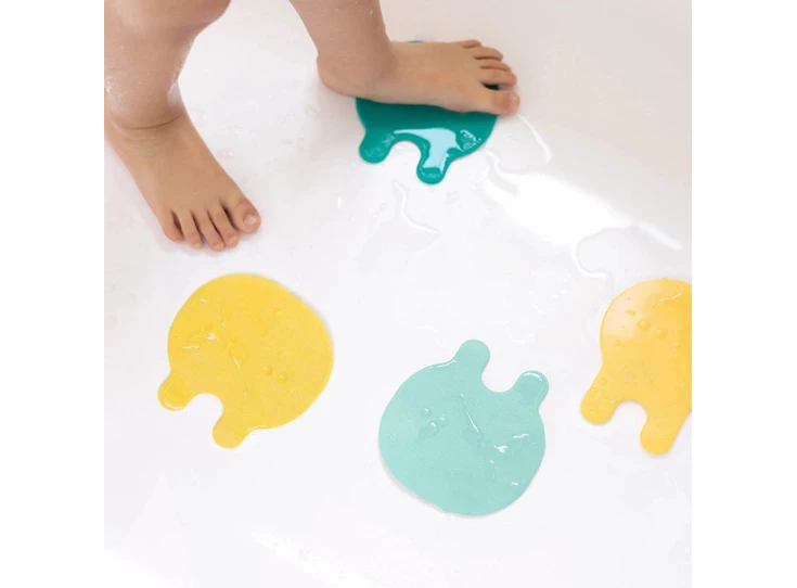 Grippi-non-slip-bath-buddies-Jellyfish-green-yellow