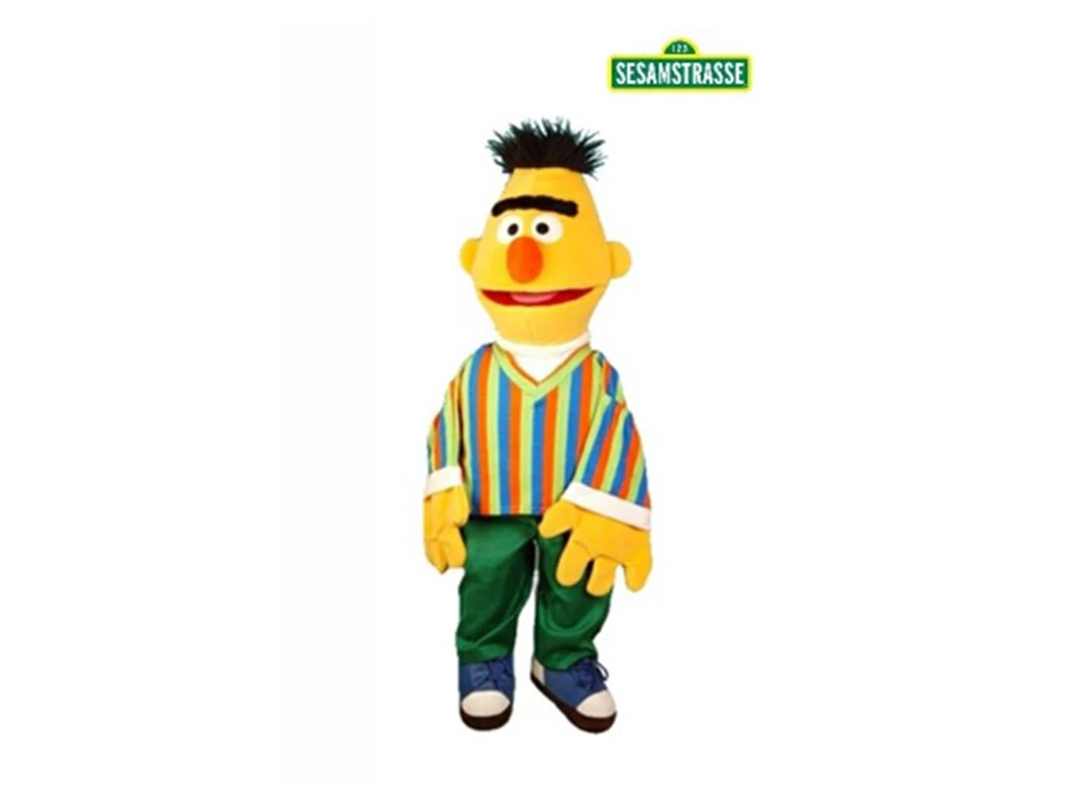 Handpop-Sesamstraat-45cm-Kleine-Bert