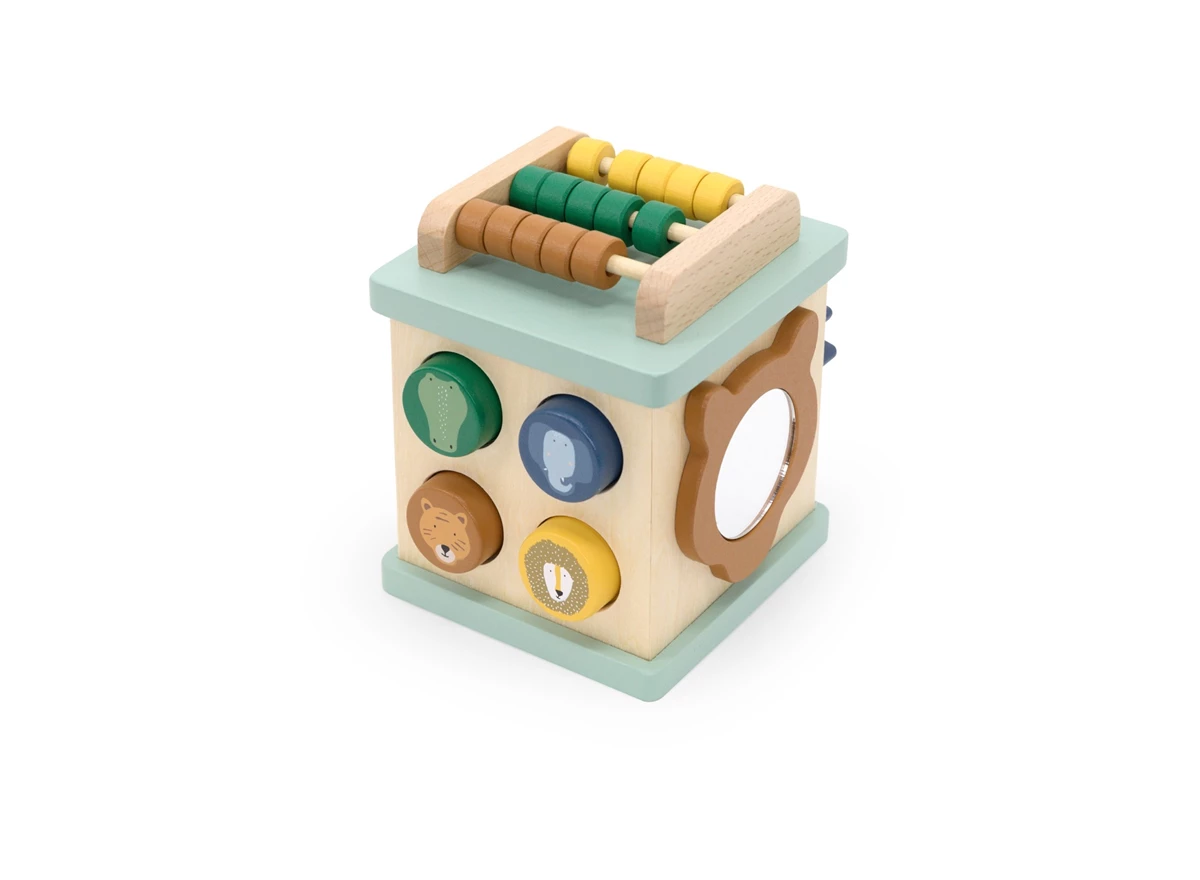 Houten-activiteitenkubus-mini