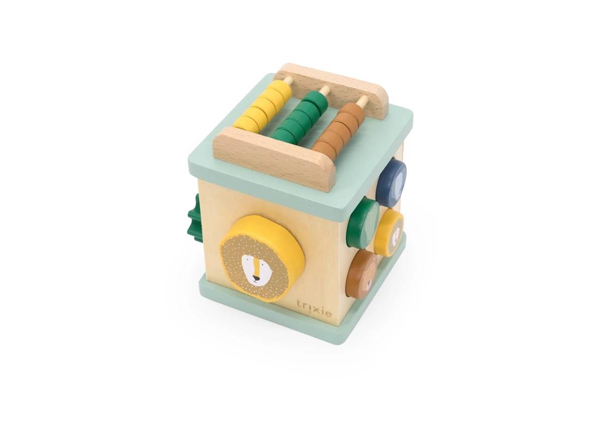Houten-activiteitenkubus-mini