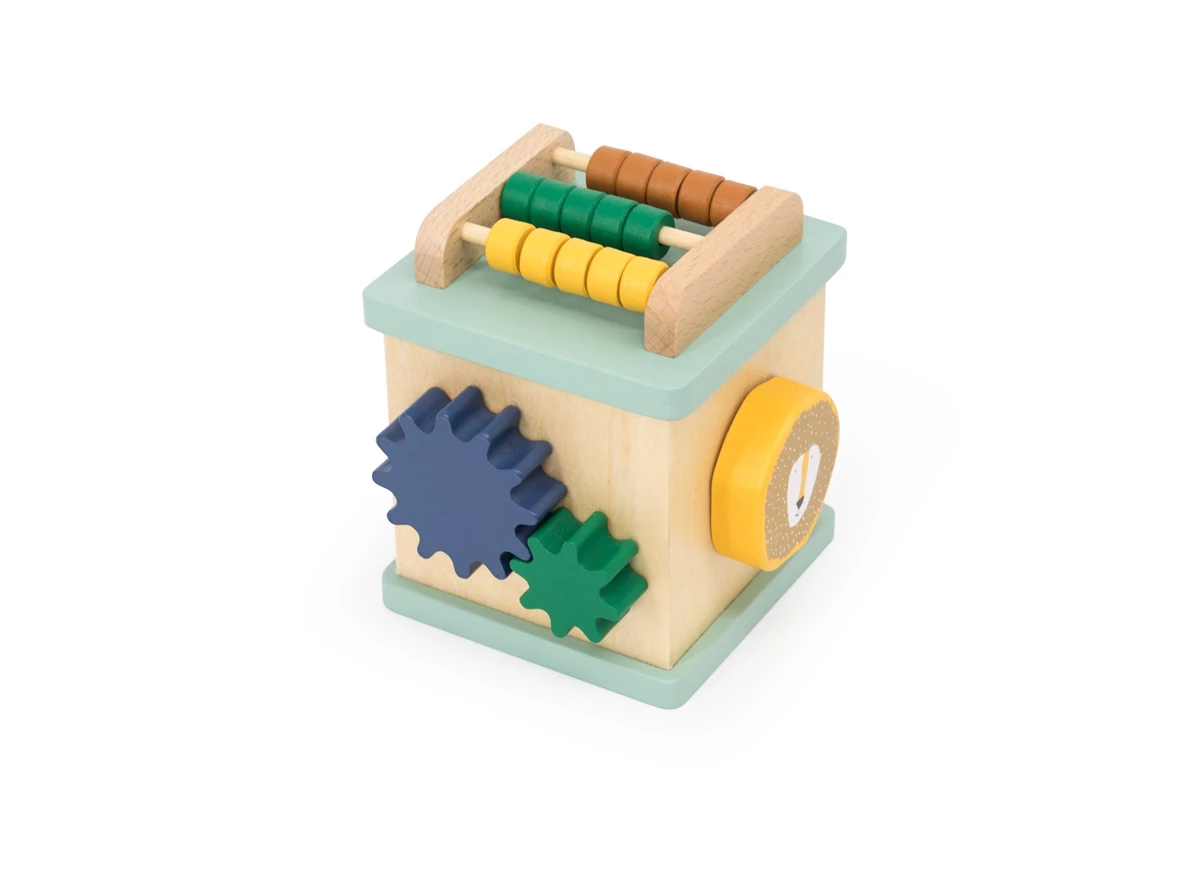 Houten-activiteitenkubus-mini