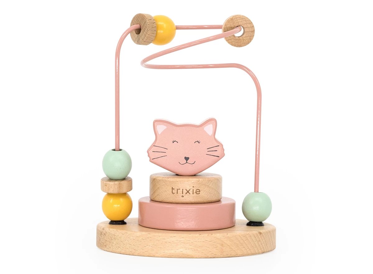 Houten-Kralenframe-Mrs-Cat