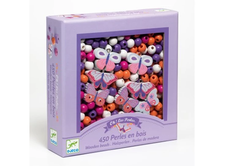 Houten-parels-Vlinders