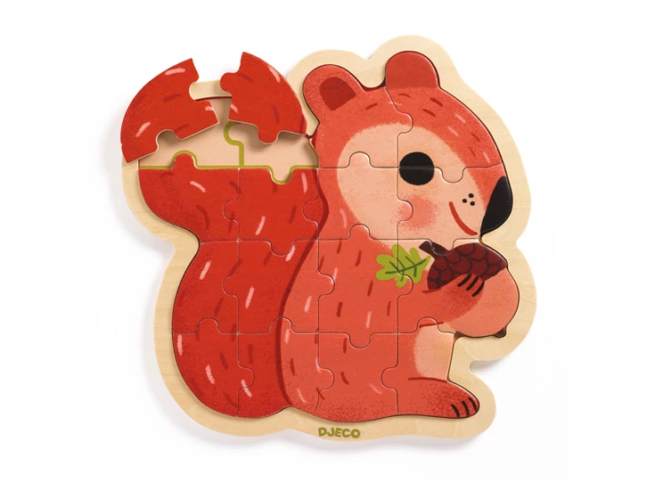 Houten-Puzzel-Nut-16-st