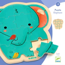 Houten-Puzzel-Olifiant-14-st