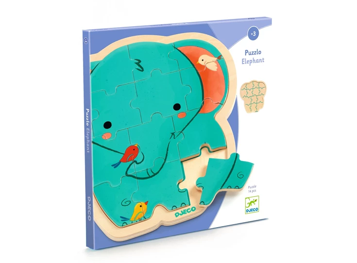 Houten-Puzzel-Olifiant-14-st