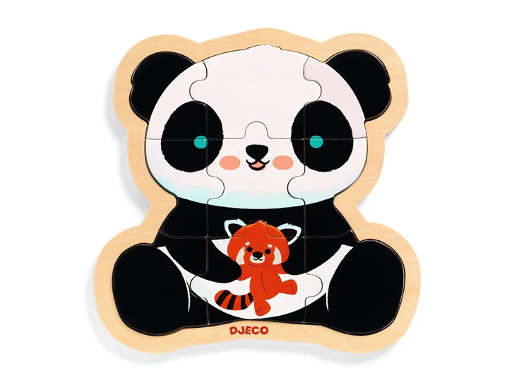 Houten-Puzzel-Panda-9-st