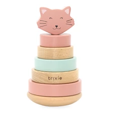 Houten-Stapeltoren-Mrs-Cat
