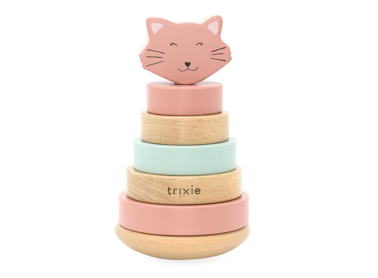 Houten-Stapeltoren-Mrs-Cat