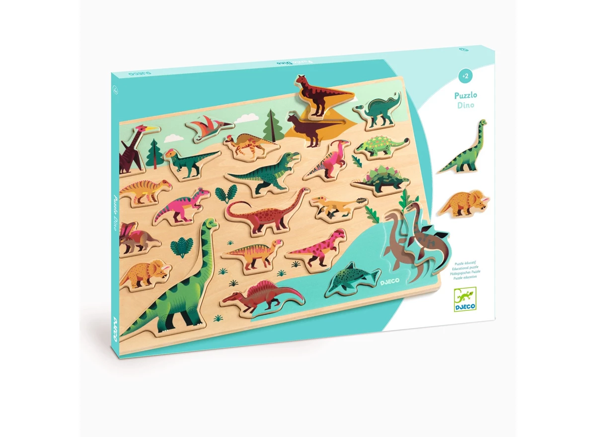 Inlegpuzzel-Dino