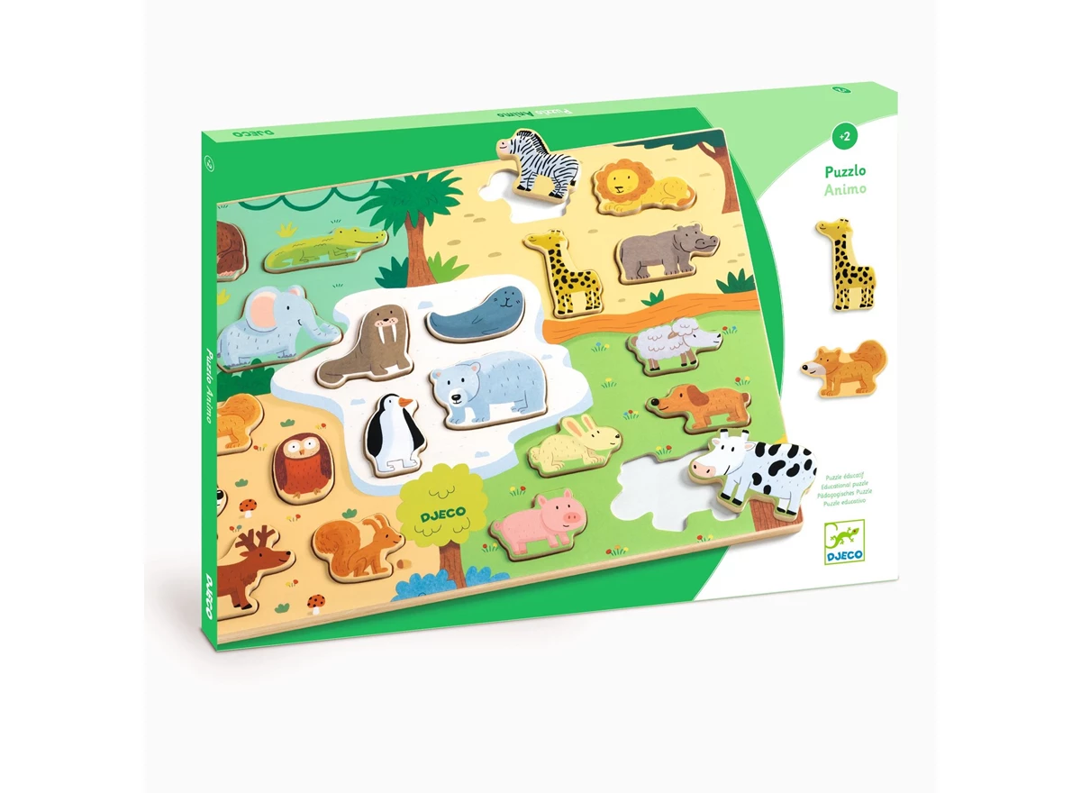 Inlegpuzzel-Puzzlo-Animo