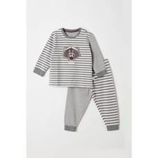 Jongens-pyjama-gebroken-wit-grijs-gestreept-1m