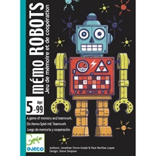 Kaartspel-Memo-Robots