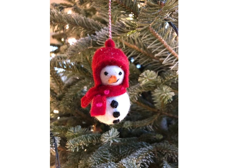 Kerstmis-Hanger-Sneeuwman