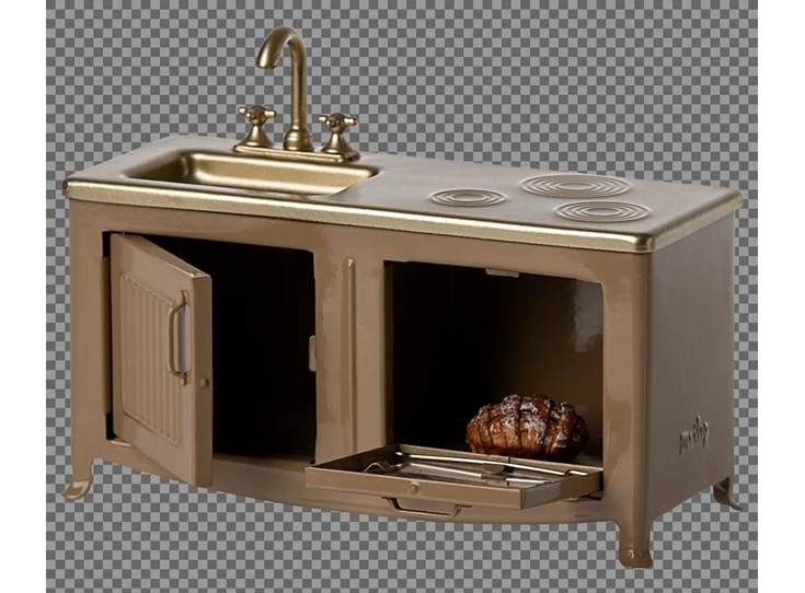 Keuken-Muis-Lichtbruin