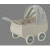Kinderwagen-met-Baby-Muis-Mint