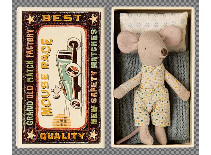 Kleine-Broer-Muis-in-Luciferdoosje