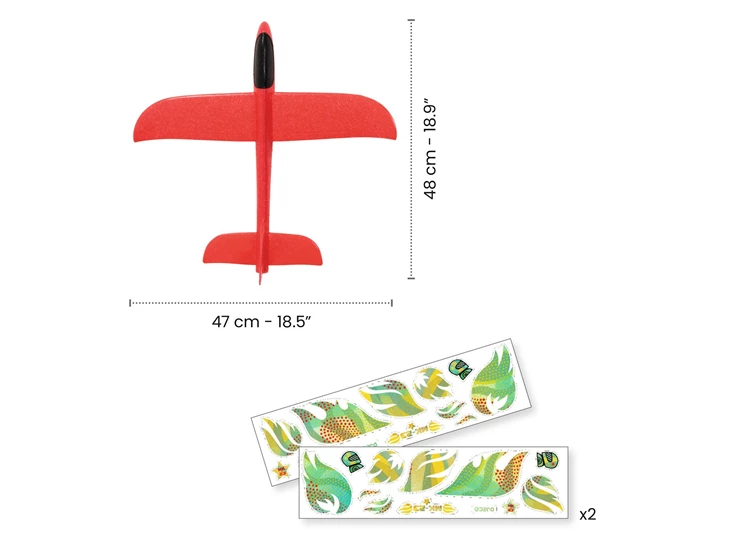 Knutselen-Brandvliegtuig