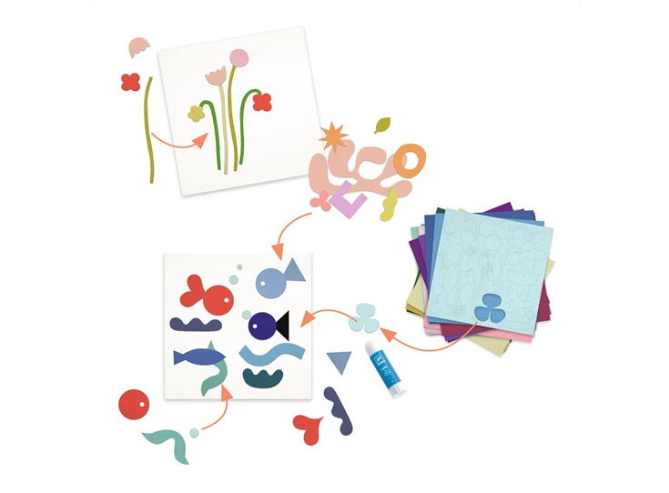 Knutselen-Creatief-met-papier-Kleine-Papiertjes