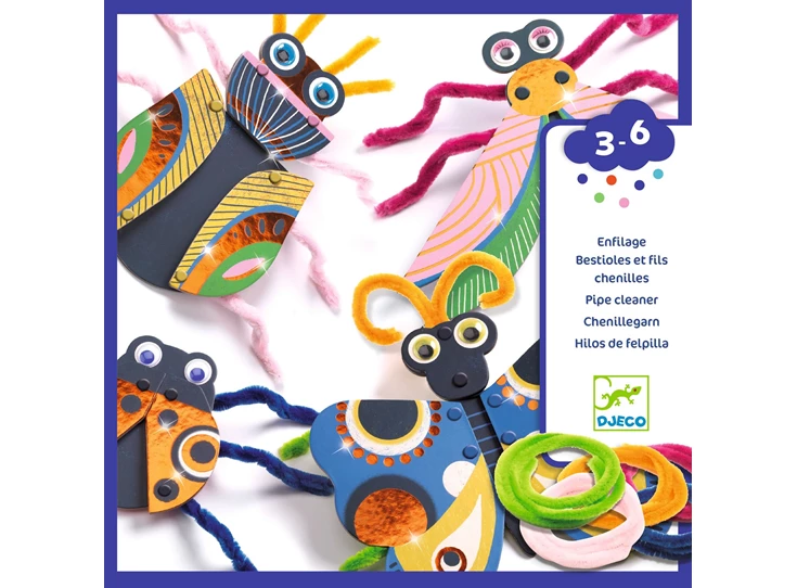 Knutselen-Diertjes-met-chenilledraadjes