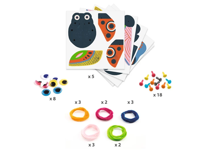 Knutselen-Diertjes-met-chenilledraadjes