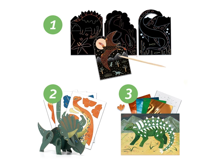 Knutselkoffer-Dino-Box
