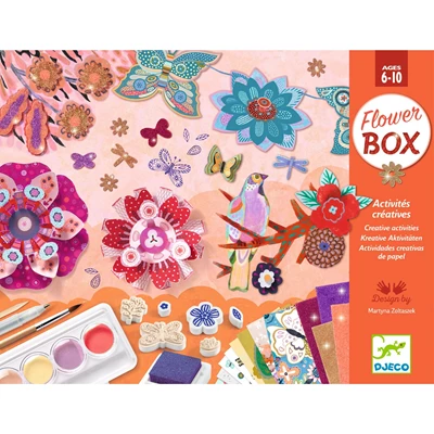 Knutselkoffer-Flower-Box