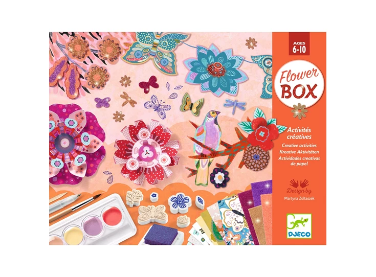 Knutselkoffer-Flower-Box