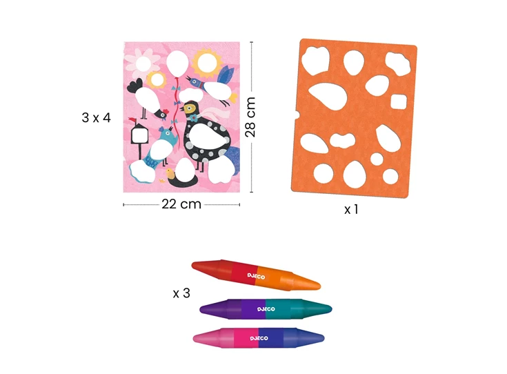 Knutselpakket-Piou-Piou-Co