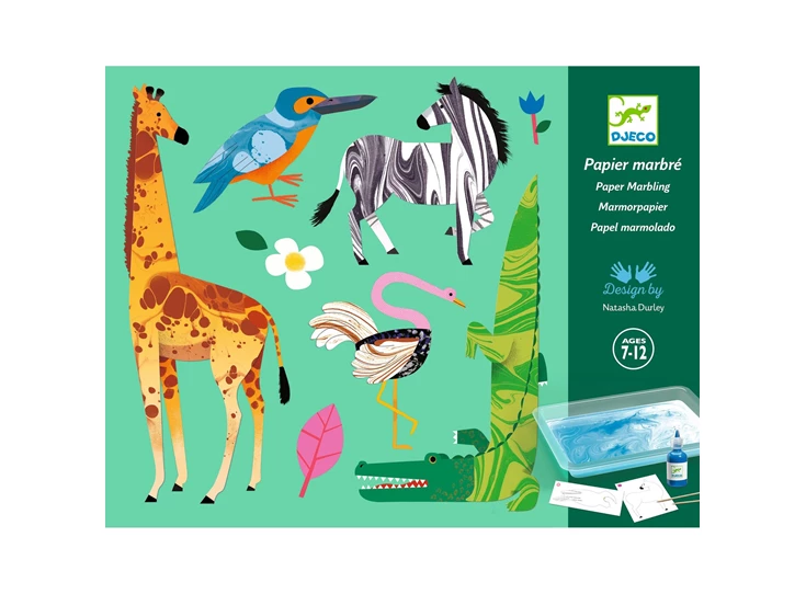 Knutselset-Gemarmerd-papier