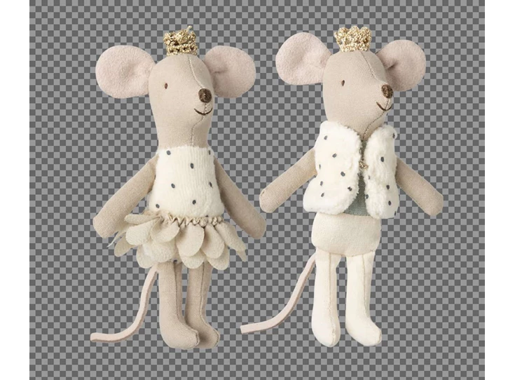 Koninklijke-Tweeling-Muizen-KLeine-Zus-en-Broer-in-Luciferdoosje