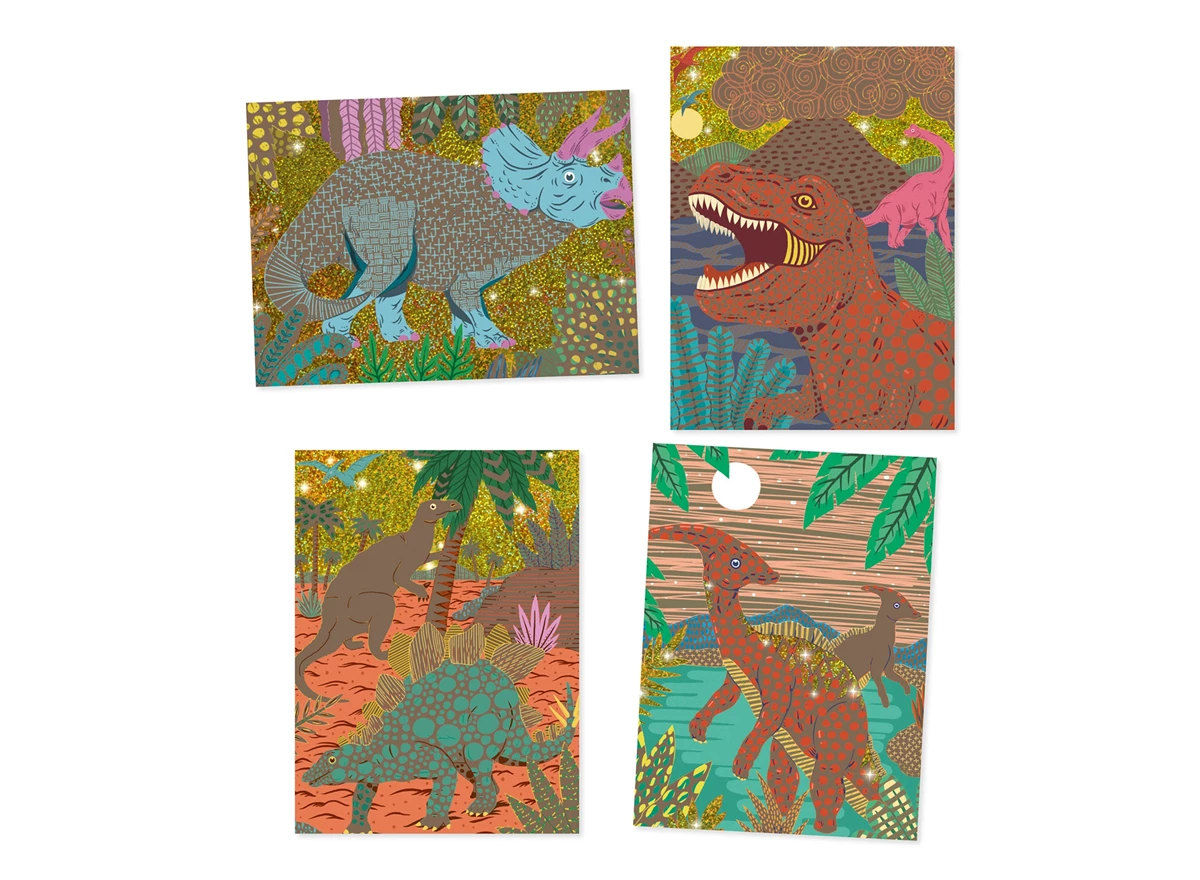 Kraskaarten-Dinosaurussen-