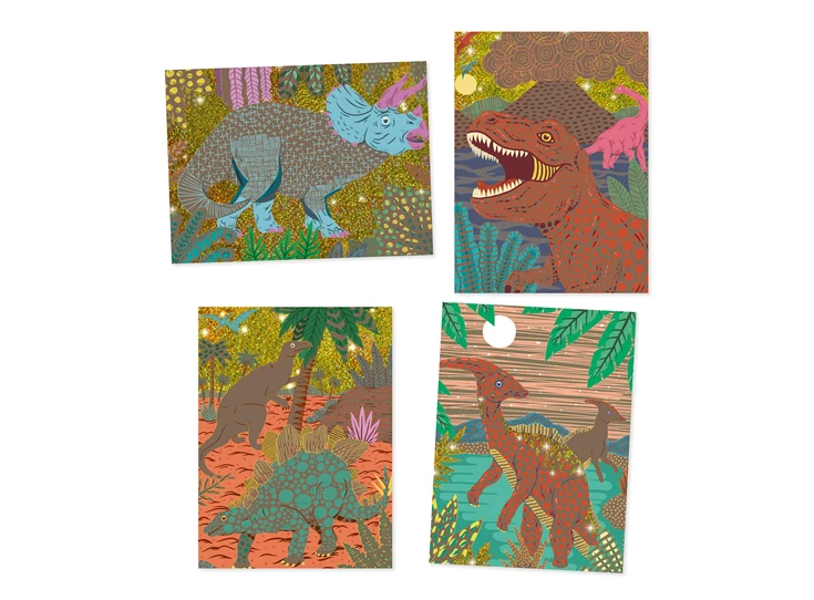 Kraskaarten-Dinosaurussen-