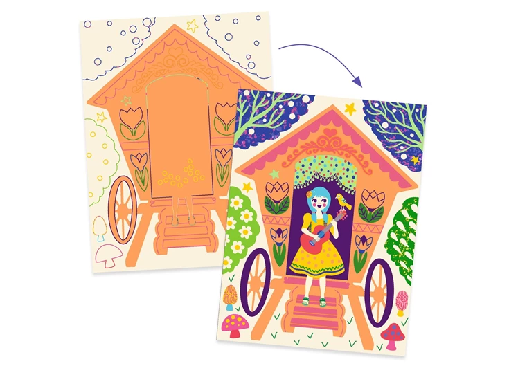 Kraskaarten-Gekke-huizen