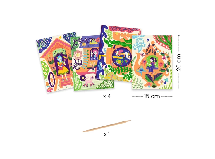 Kraskaarten-Gekke-huizen