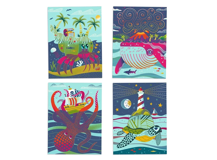 Kraskaarten-Ondersteboven