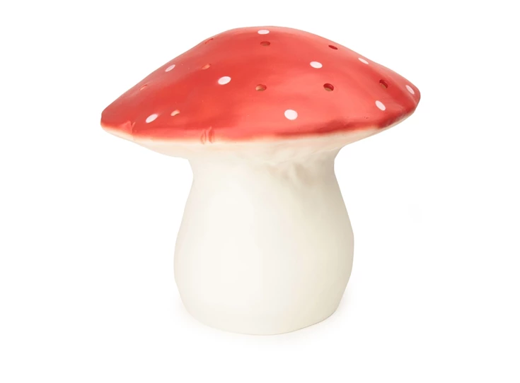 Lamp-paddenstoel-groot-Rood