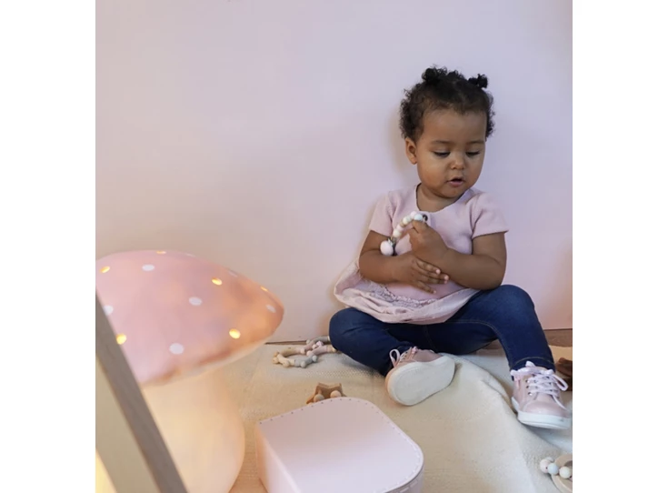 Lamp-Paddenstoel-Medium-Vintage-Pink